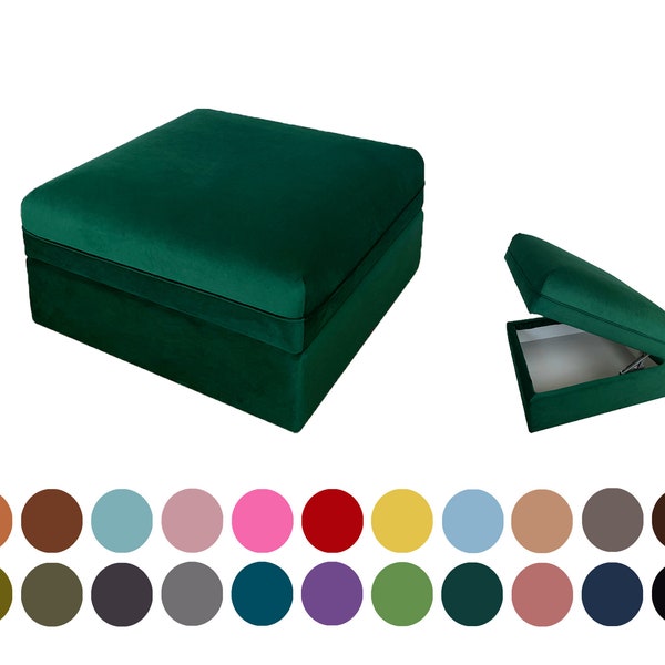 Housse pour pouf Vallentuna, housse personnalisée pour pouf Vallentuna, centaines d'options de tissu, options de plusieurs couleurs