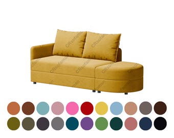 LINDÅKRA Bezüge für 2er Sofa,Bezüge passend für Lindakra Bezüge,2er Sofa und Bezüge