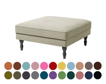 Custom made Stocksund Ottoman cover,Stocksund ottoman cover,stocksund, hundreds of fabrics options for personalization
