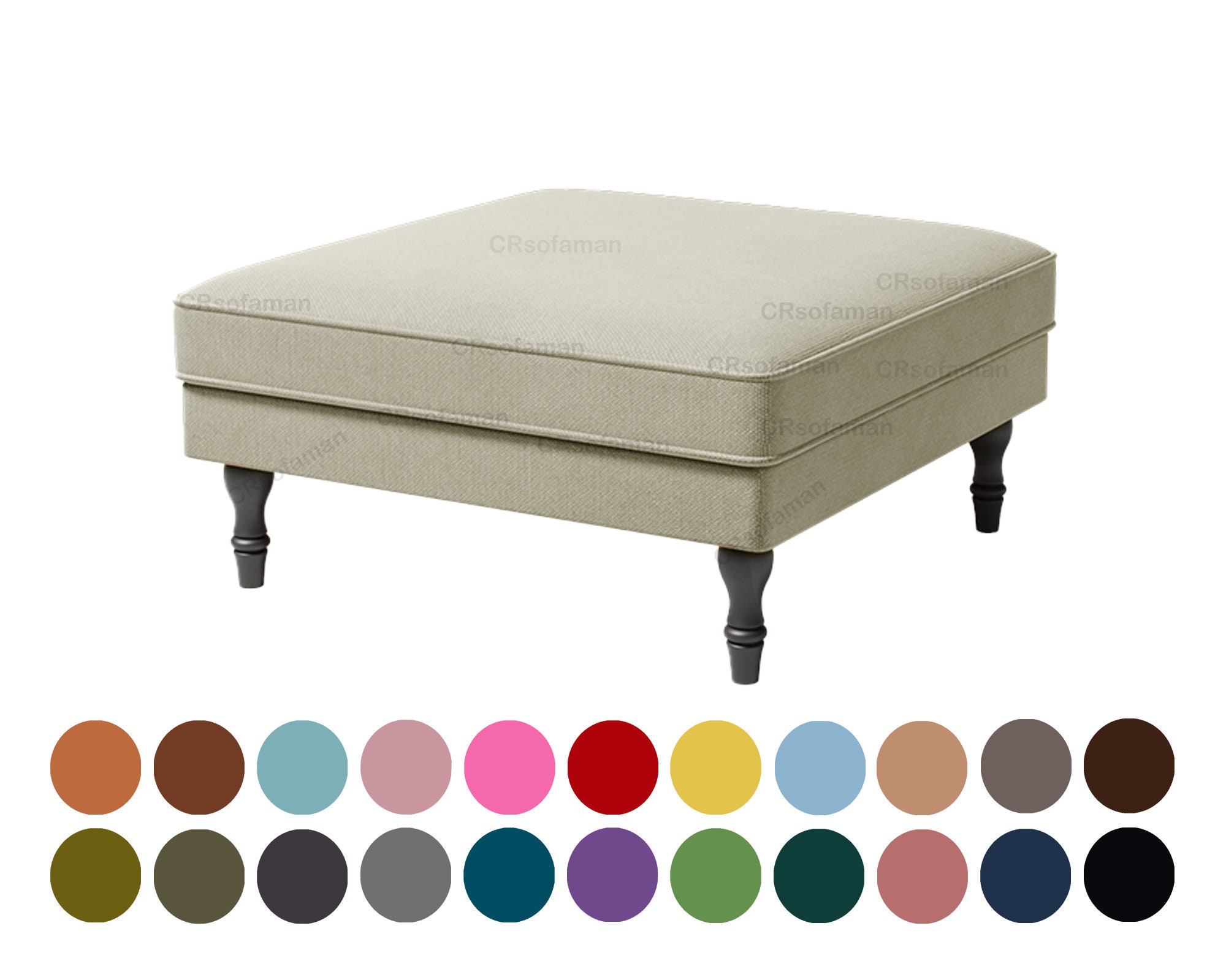Stocksund Footstool Etsy UK