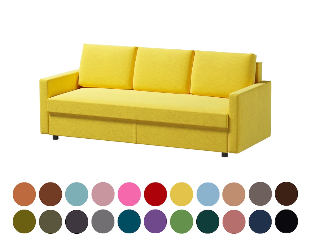 Copridivano adatto al divano letto a posti Friheten, copridivano su