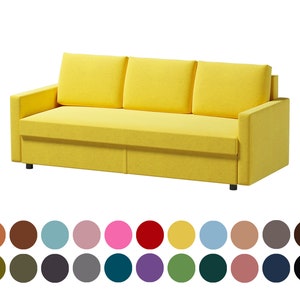 Sofa cover fits friheten 3 seat sofa bed, custom made covers for friheten 3 seat sofa,hundreds of fabric options for personalization