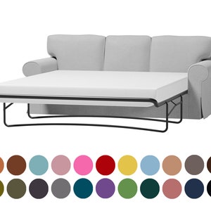 Ektorp 3 seat sofa bed covers,compatiable cover for Ektorp 3 seat sofa bed, Custom covers fits Ektorp 3 seat sofa bed, 400+ fabric options