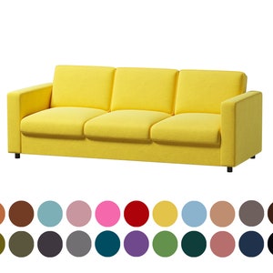 Vimle 3 seat sofa covers,Vimle covers,Custom Made Cover fits Vimle 3 seat sofa,Vimle slipcovers, Vimle replacement covers,Vimle