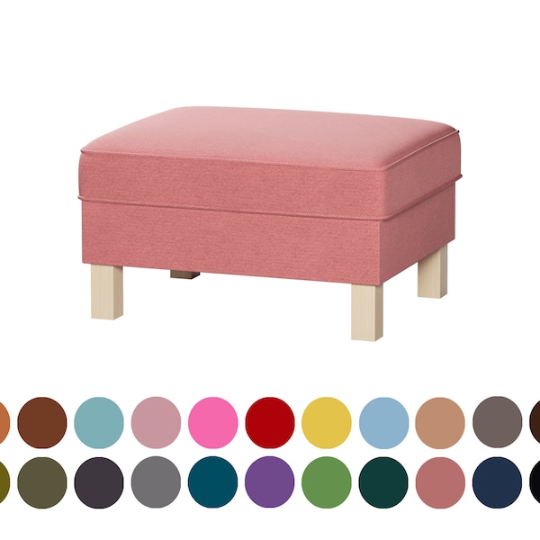 Ottoman Slipcover Etsy