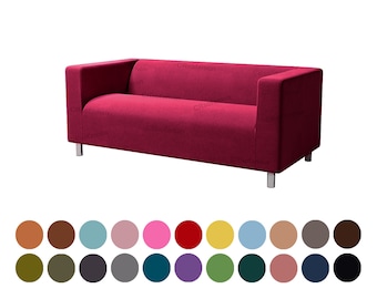La Housse De Rechange Klippan Loveseat Est Faite Sur Mesure Pour Ikea Klippan Loveseat Et Housse De Canape A De Rechange Beige Fonce