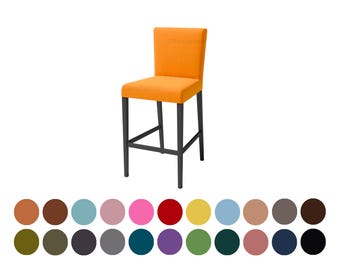 Las cubiertas personalizadas se adaptan al taburete de bar Henriksdal, cubiertas de taburetes de bar Henriksdal, taburete de bar Henriksdal, taburete de bar Henriksdal, taburete de bar Henriksdal, bar Henriksdal