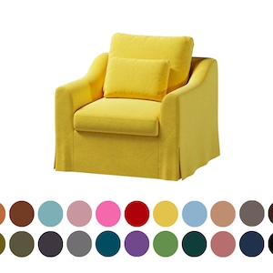 Hoes fauteuil Farlov, hoes Farlov voetenbank, hoezen op maat voor fauteuilhoes en voetenbank Farlov, 400 stofopties