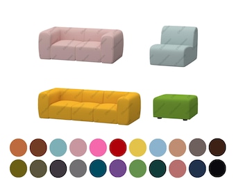 Stockholm 2025 Sofabezüge nach Maß für das Stockholm 2025 Sofa