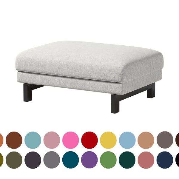 Footstool Cover Etsy