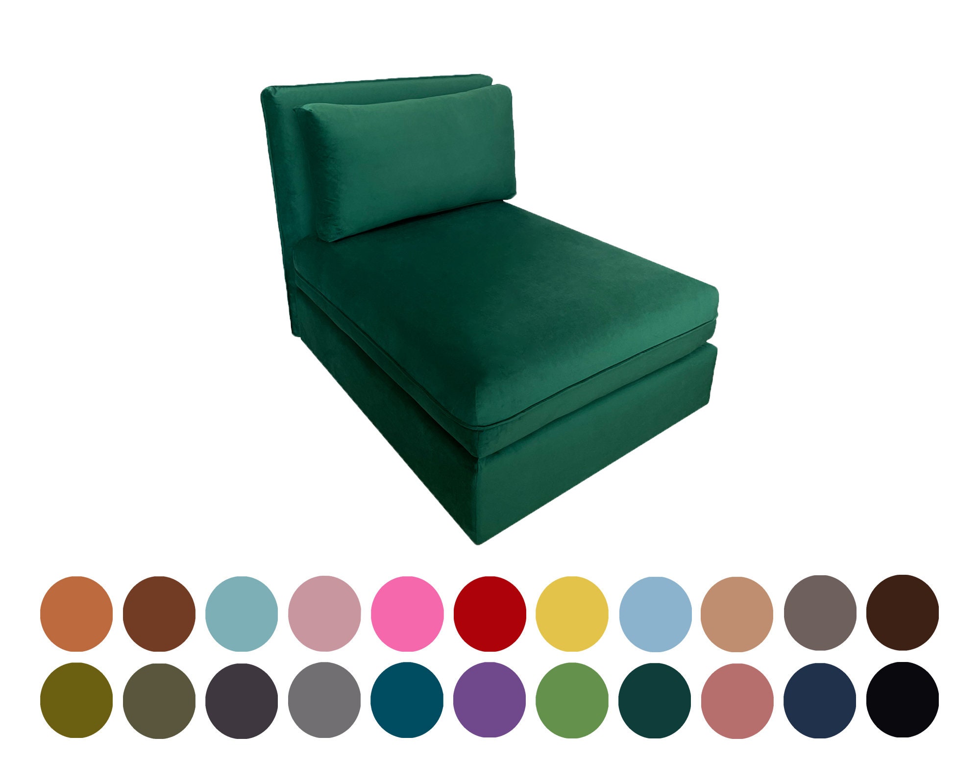 magumau カバー２色付ヴァレントゥナ 一人掛け VALLENTUNA Ikea vallentuna covers - Etsy 日本