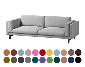 Nockeby 3 seat sofa,total sofa width 251 cm/ 98.8 inches,custom made Nockeby 3 seat sofa cover,400+ fabric options for personalization