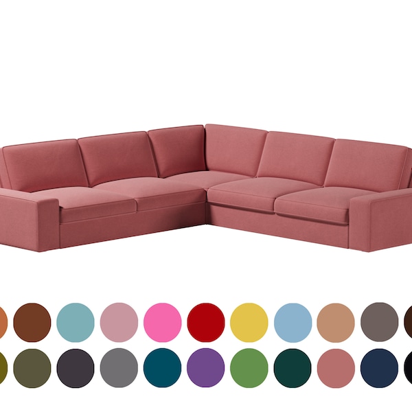 Sectional Slipcover Etsy