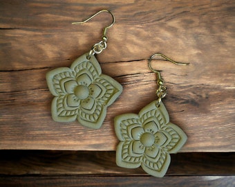 Mandala Blossom Earrings