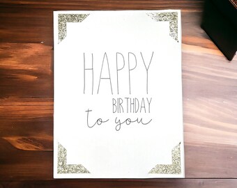 Birthday Bash Blessings Card