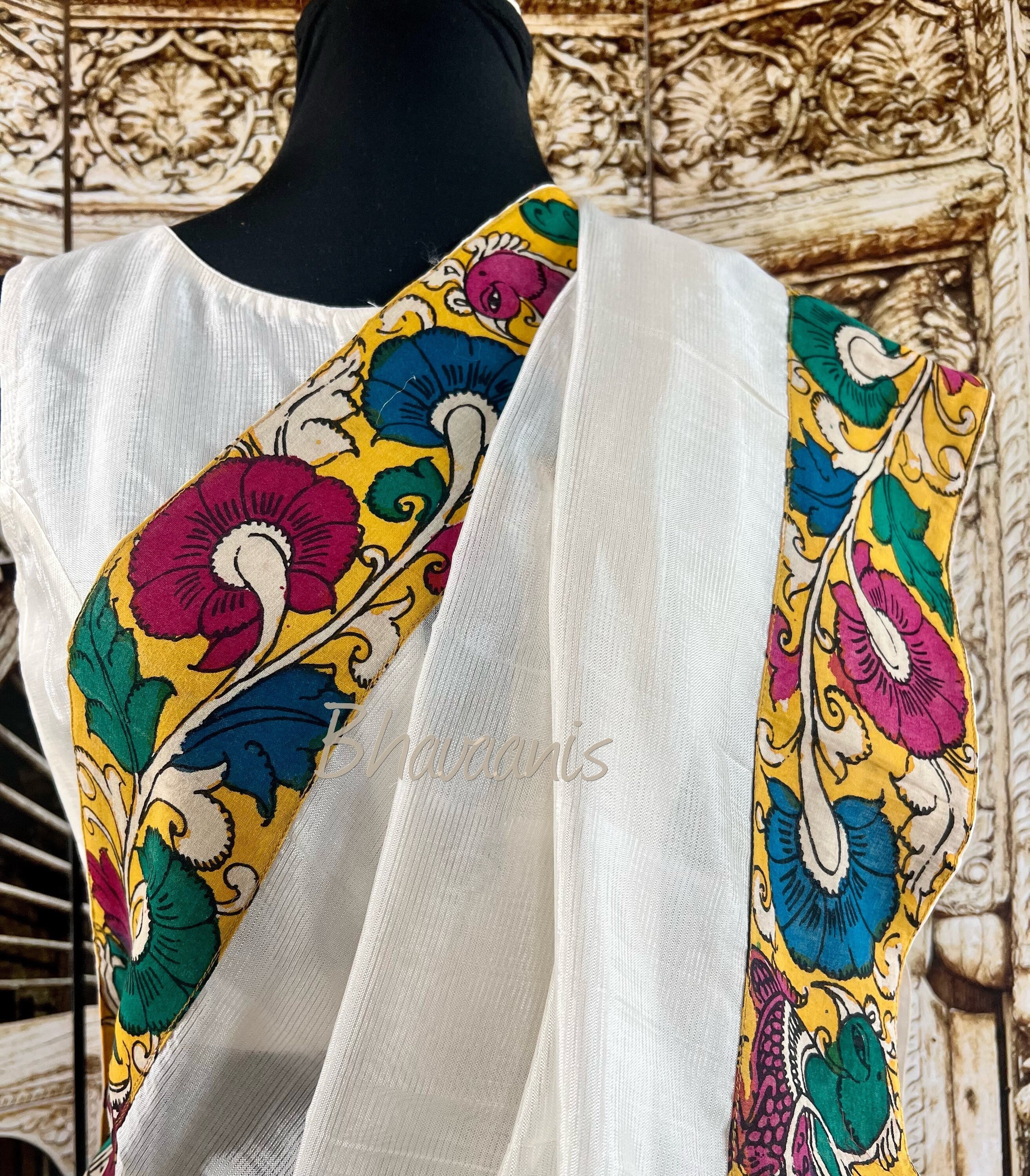 Hand Painted Sarees Designer Wear By MANSI | LBB