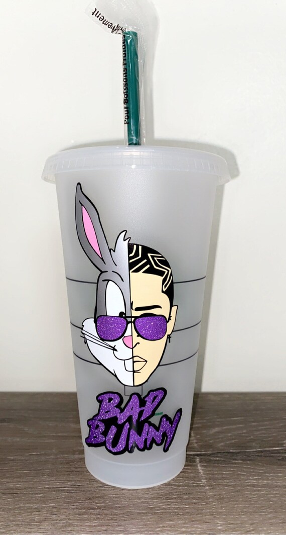 Bad Bunny Starbucks Cup - Etsy
