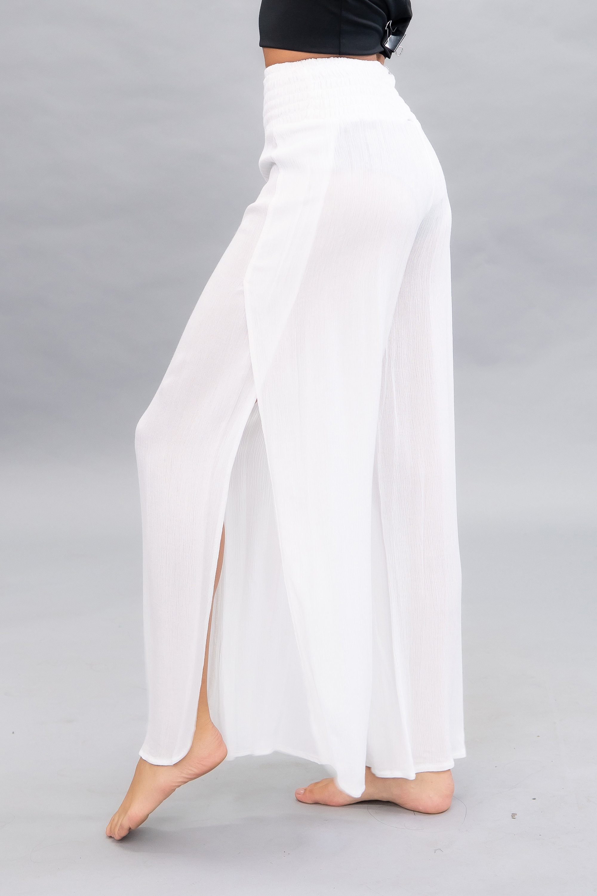 Beach Pants Wide LegSplit Leg PantsCover UpBeach Pool Etsy