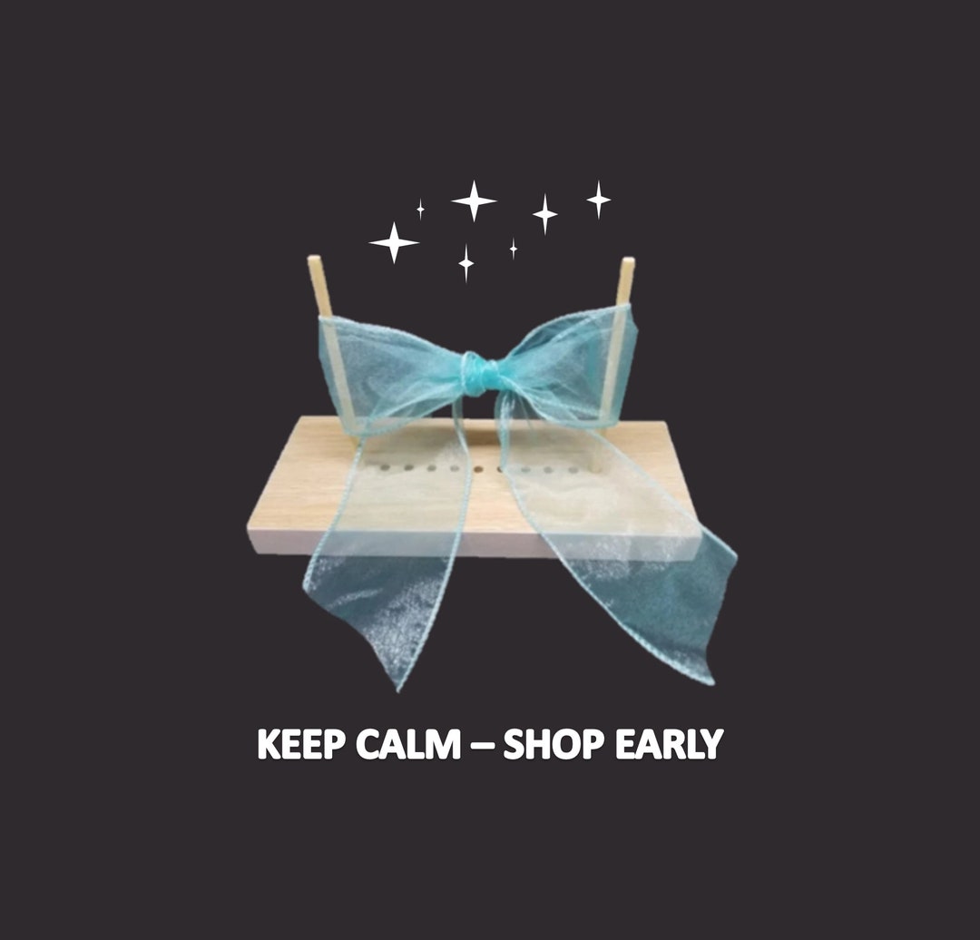 Crafter's Wide Ribbon Bow Maker, Wooden, Crafters Tool, Easy to Use