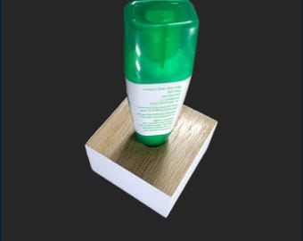 Oak Tombow Glue Bottle Holder: Handcrafted Crafter's Tool Organizer