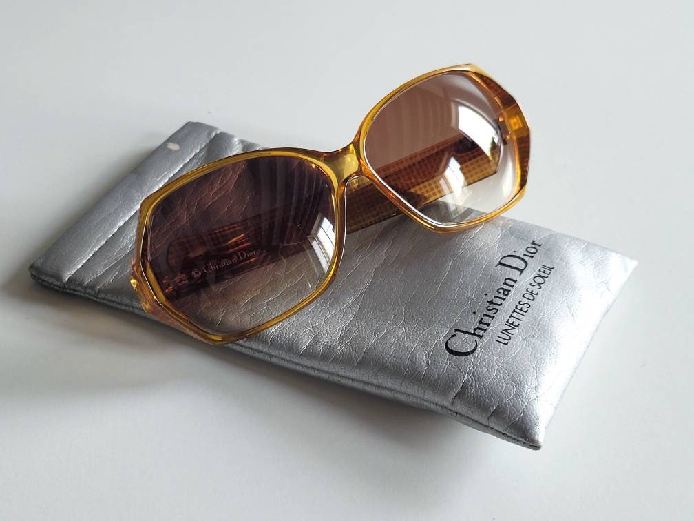 CHRISTIAN DIOR ヴィンテージ 1970 年代 オレンジ サングラス - Etsy 日本