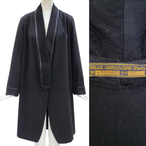 1920s 1930s BELLE JARDINIERE ウールリネントラウザー 1920s 1930s BELLE JARDINIERE ウールリネントラウザー