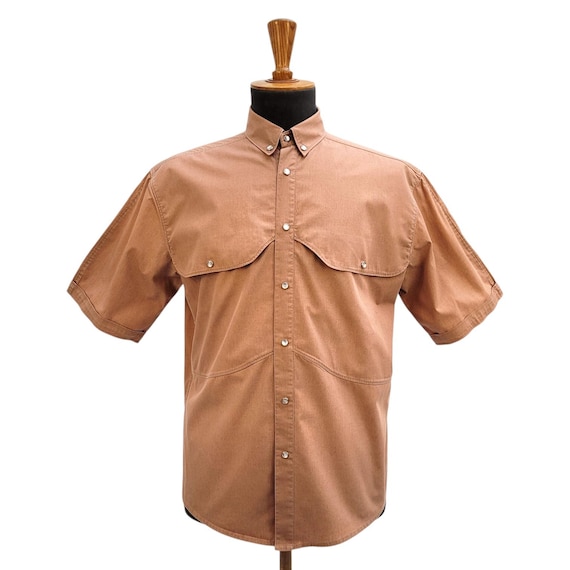 Mugler, THIERRY MUGLER Vintage S/S 1981 "Pectoral" Pocket Shirt