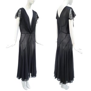 COMME DES GARCONS Vintage 1997 Black Sheer Dress - Etsy