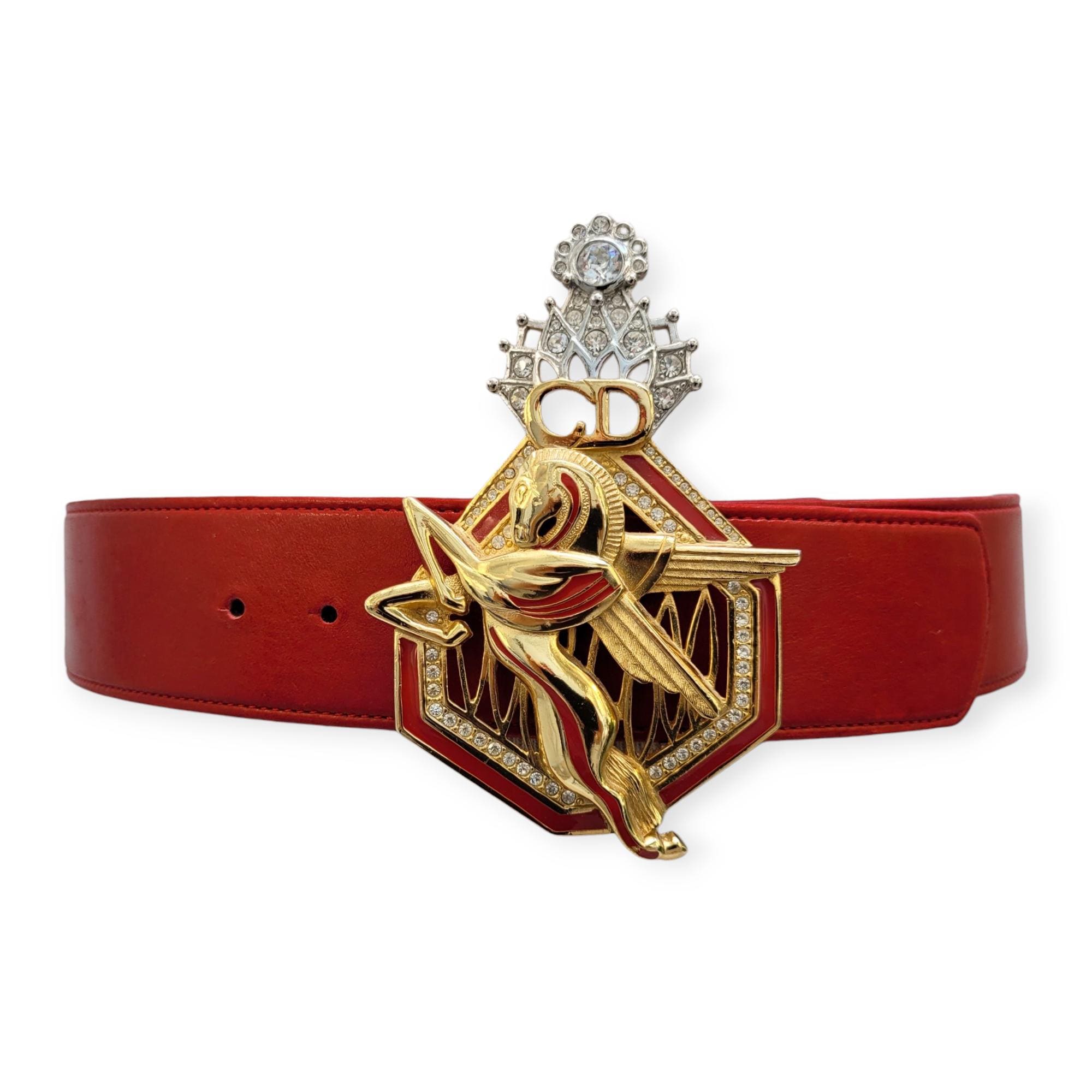 クリスチャンディオール　ベルト　ジョンガリアーノ期　ヴィンテージ　レザー Dior galliano belt - Etsy 日本