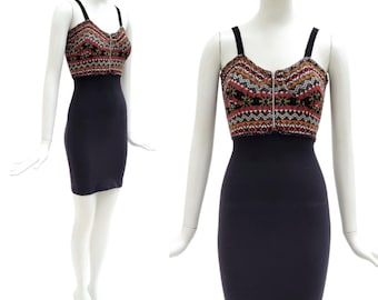 JEAN PAUL GAULTIER Vintage F/W 1992 Knit Bodycon Dress