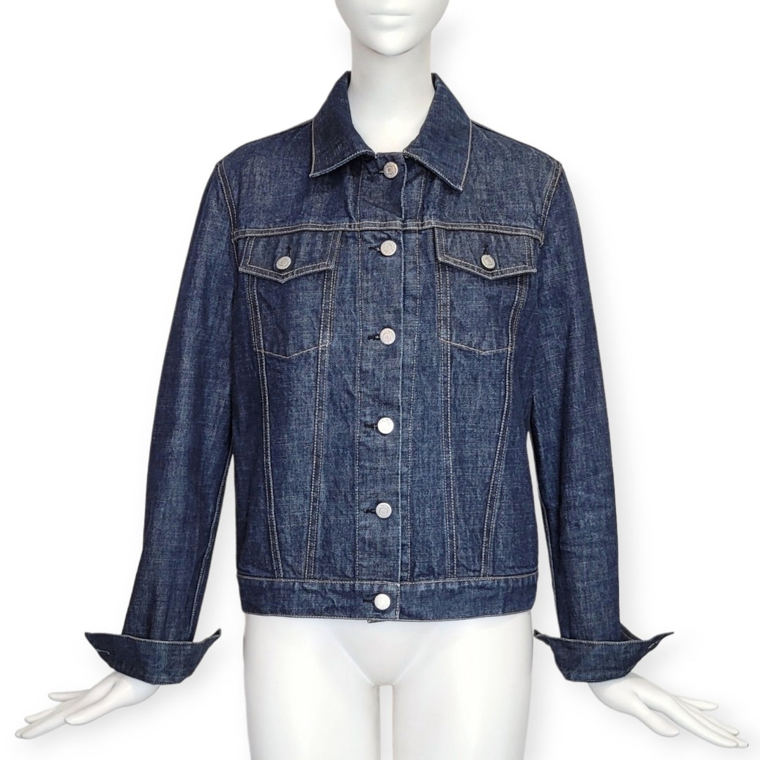 HELMUT LANG Vintage 1998 Denim Jacket - Etsy HELMUT LANG Vintage 1998 Denim Jacket - Etsy