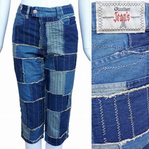 JEAN PAUL GAULTIER Vintage S/S 1999 Denim Capri Pants