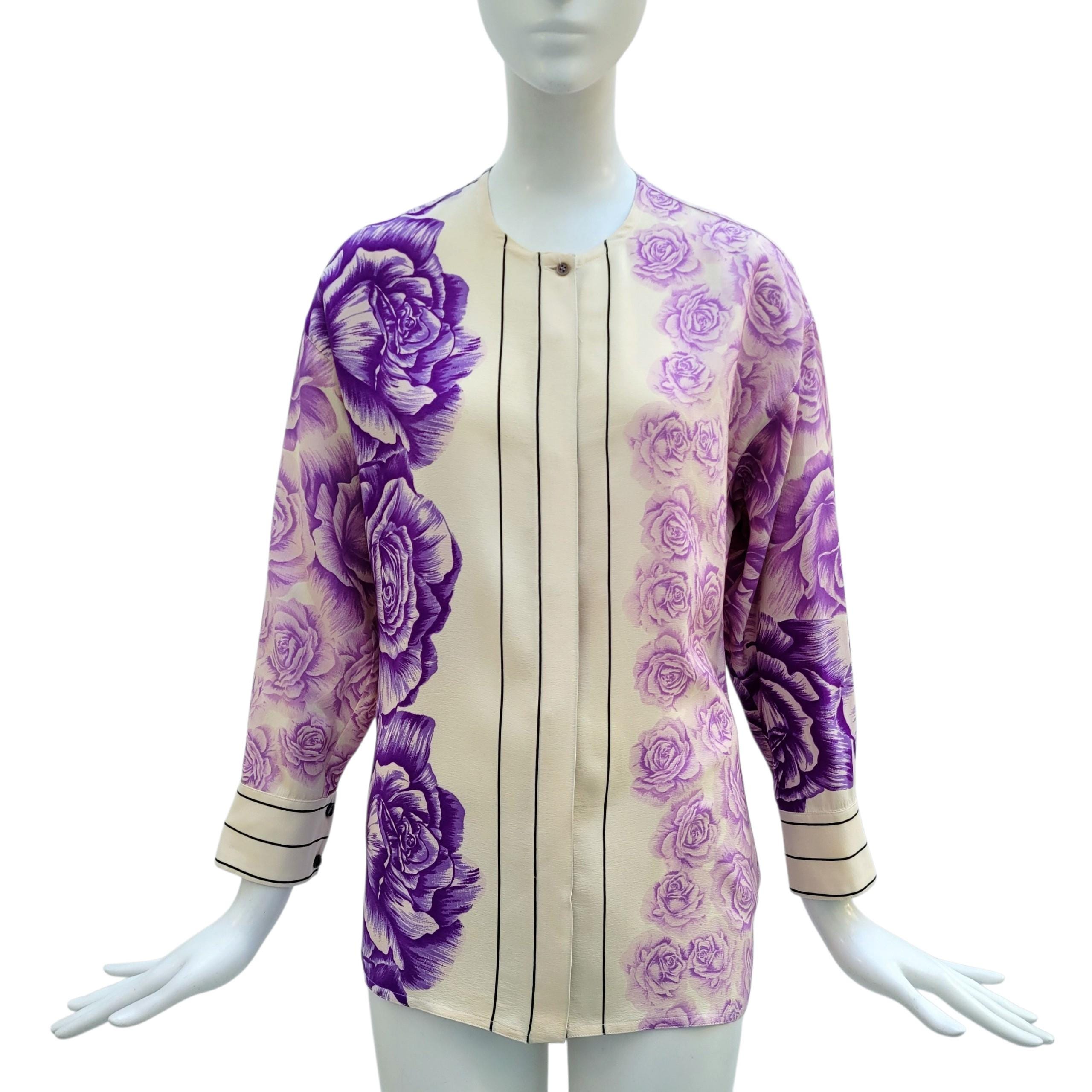 Gianfranco Ferre Silk Blouse - Etsy