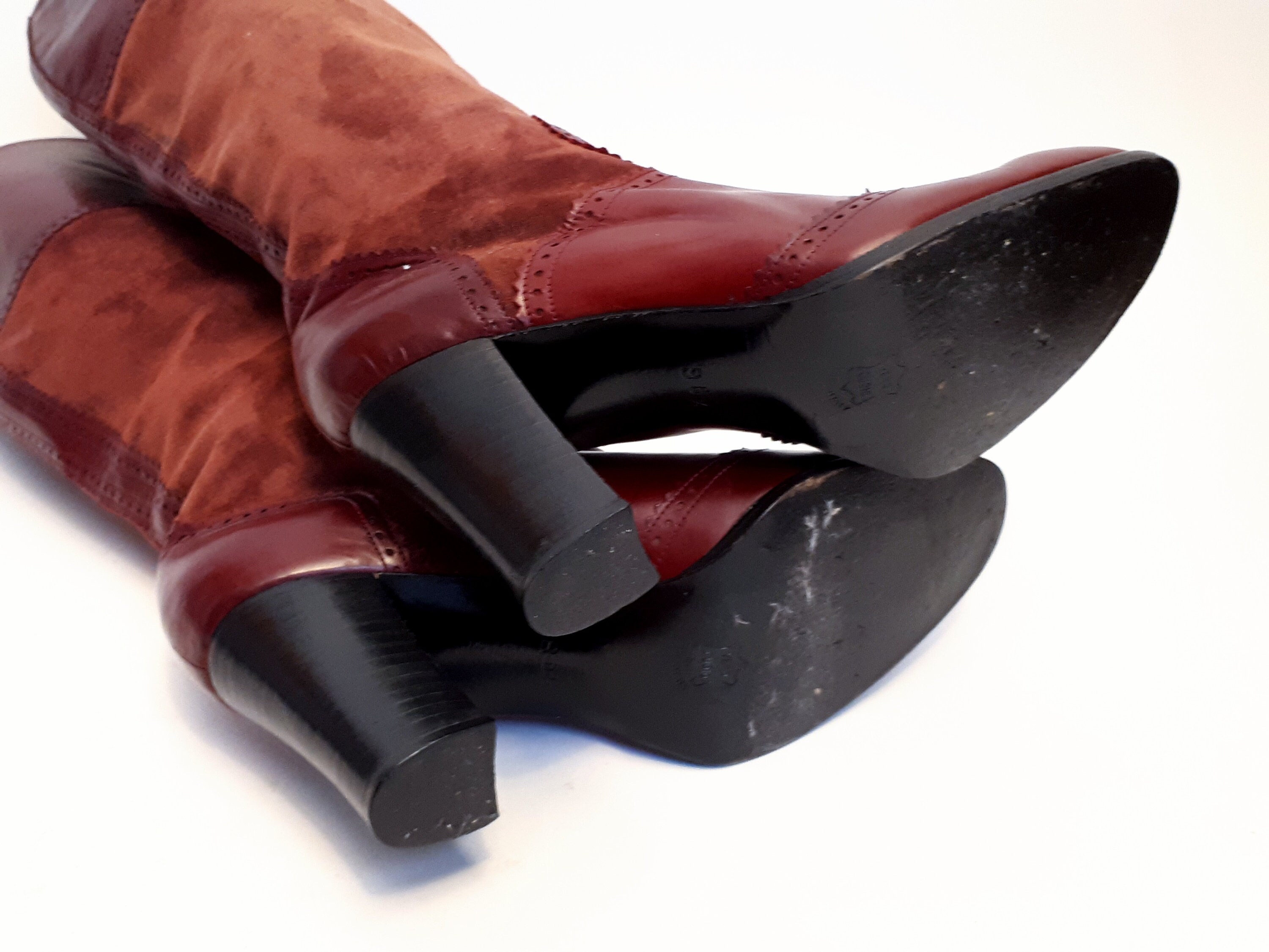 YVES SAINT LAURENT Vintage F/W 1976 “russian” Leather & Suede