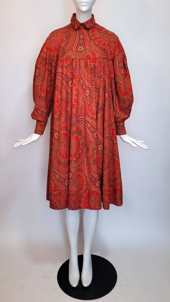 KENZO Vintage F/W 1981 Paisley Printed Dress - Etsy