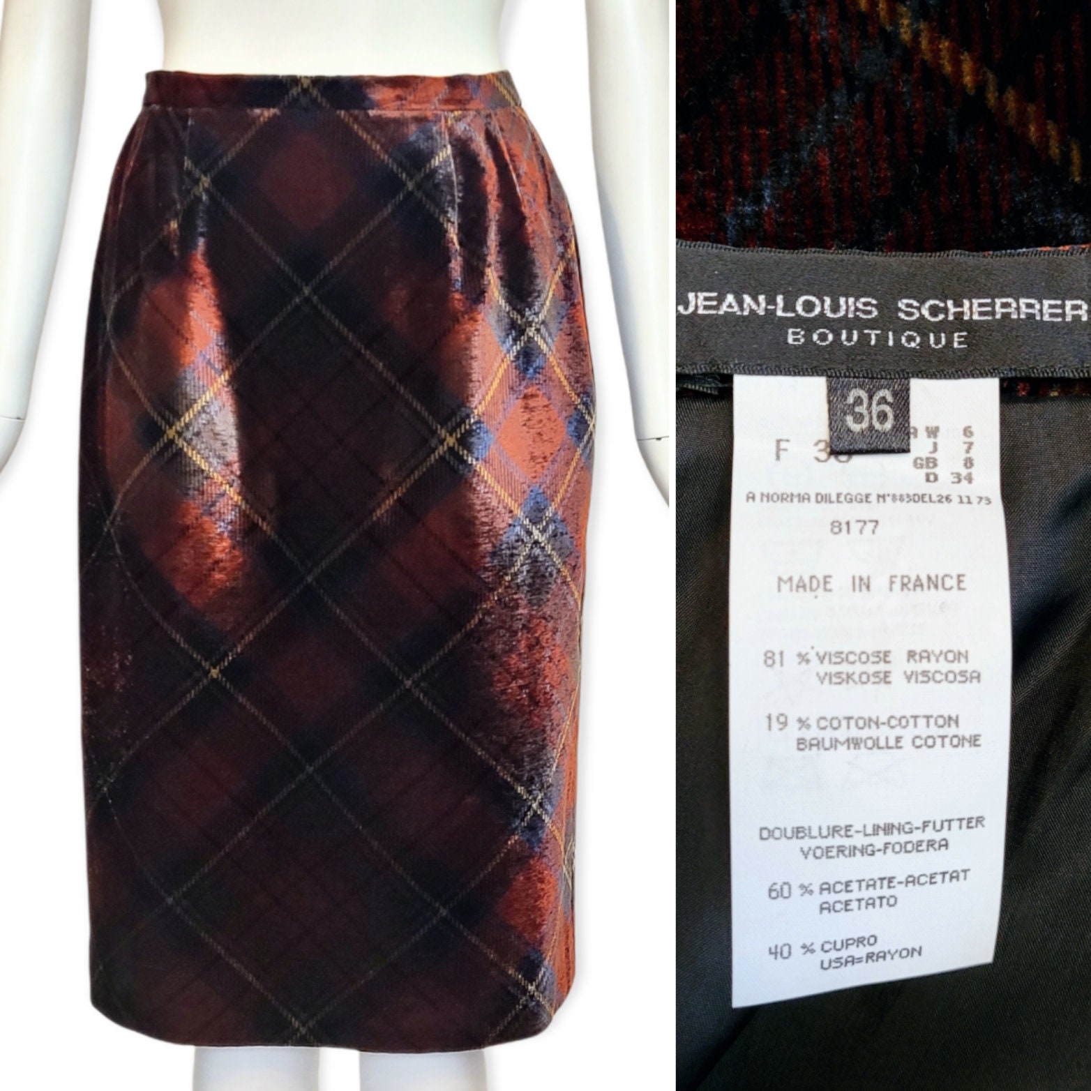 Vintage celine skirt - Etsy 日本