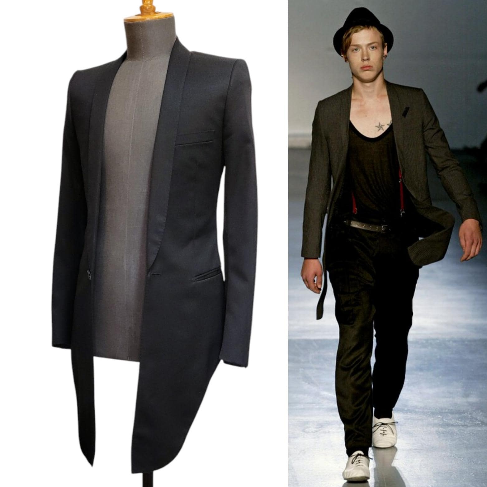 DIOR HOMME by Hedi SLIMANE ヴィンテージ 2006 S/S ブラック 