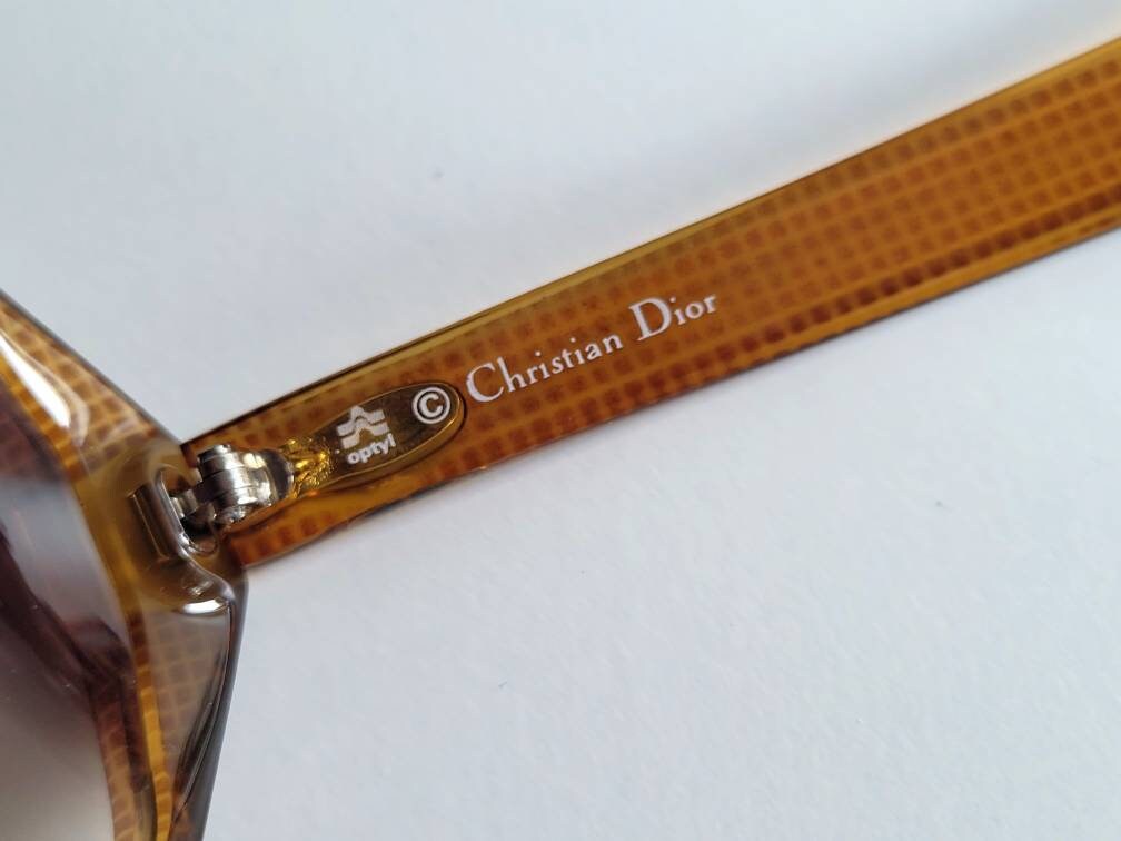 CHRISTIAN DIOR ヴィンテージ 1970 年代 オレンジ サングラス
