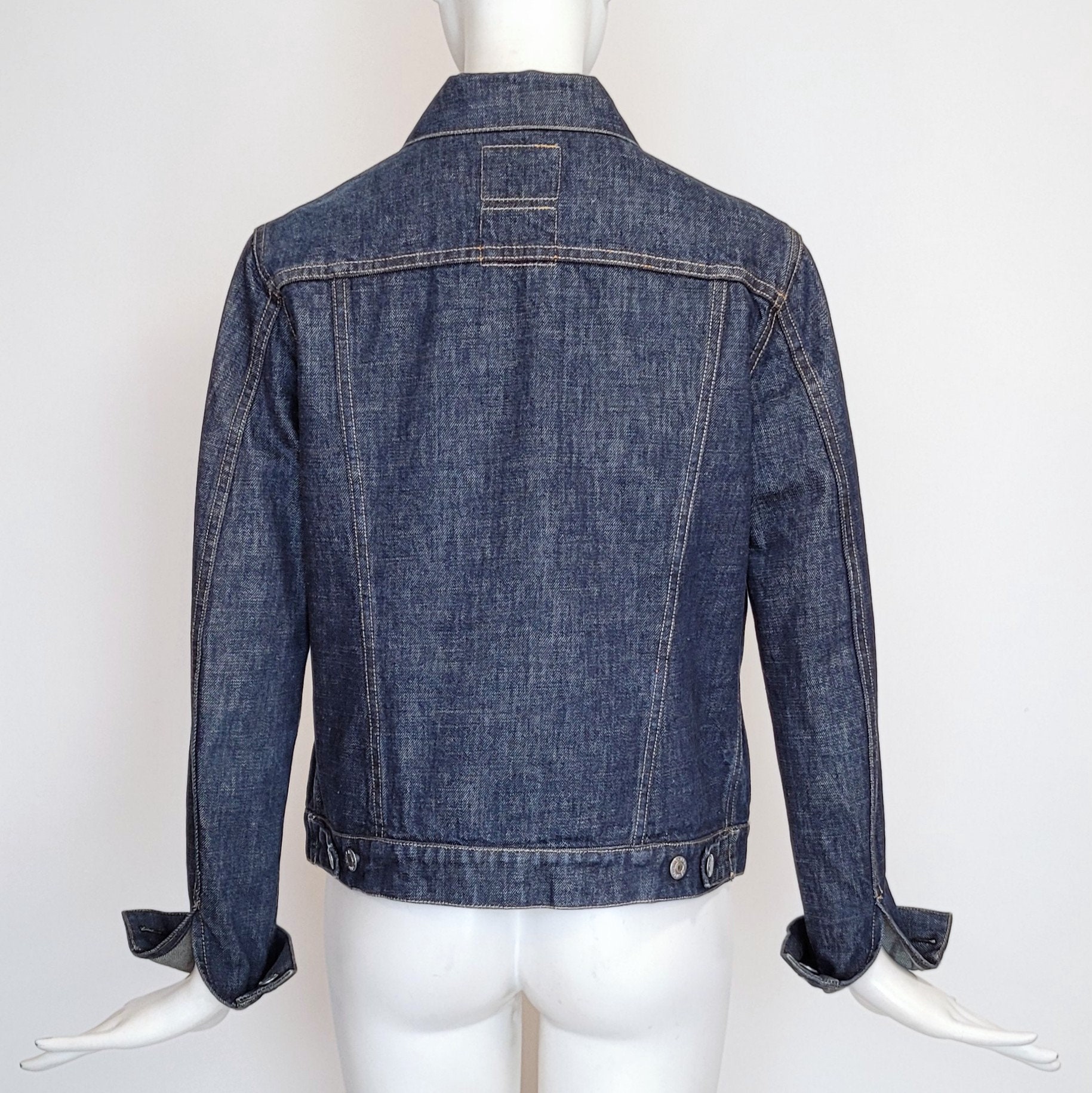 HELMUT LANG Vintage 1998 Denim Jacket - Etsy