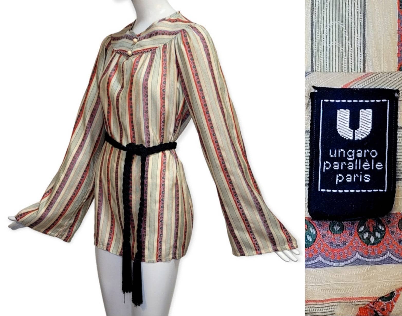 激安ショップ 食品 Ungaro Parallele Silk Dresses - Etsy トップス