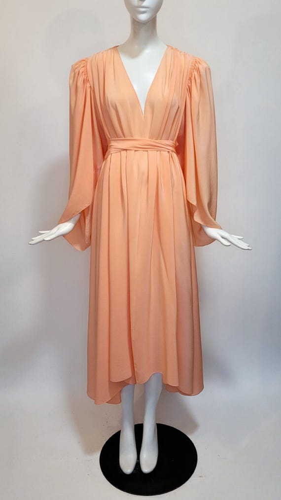 orange givenchy dress GIVENCHY Ribbed Dress