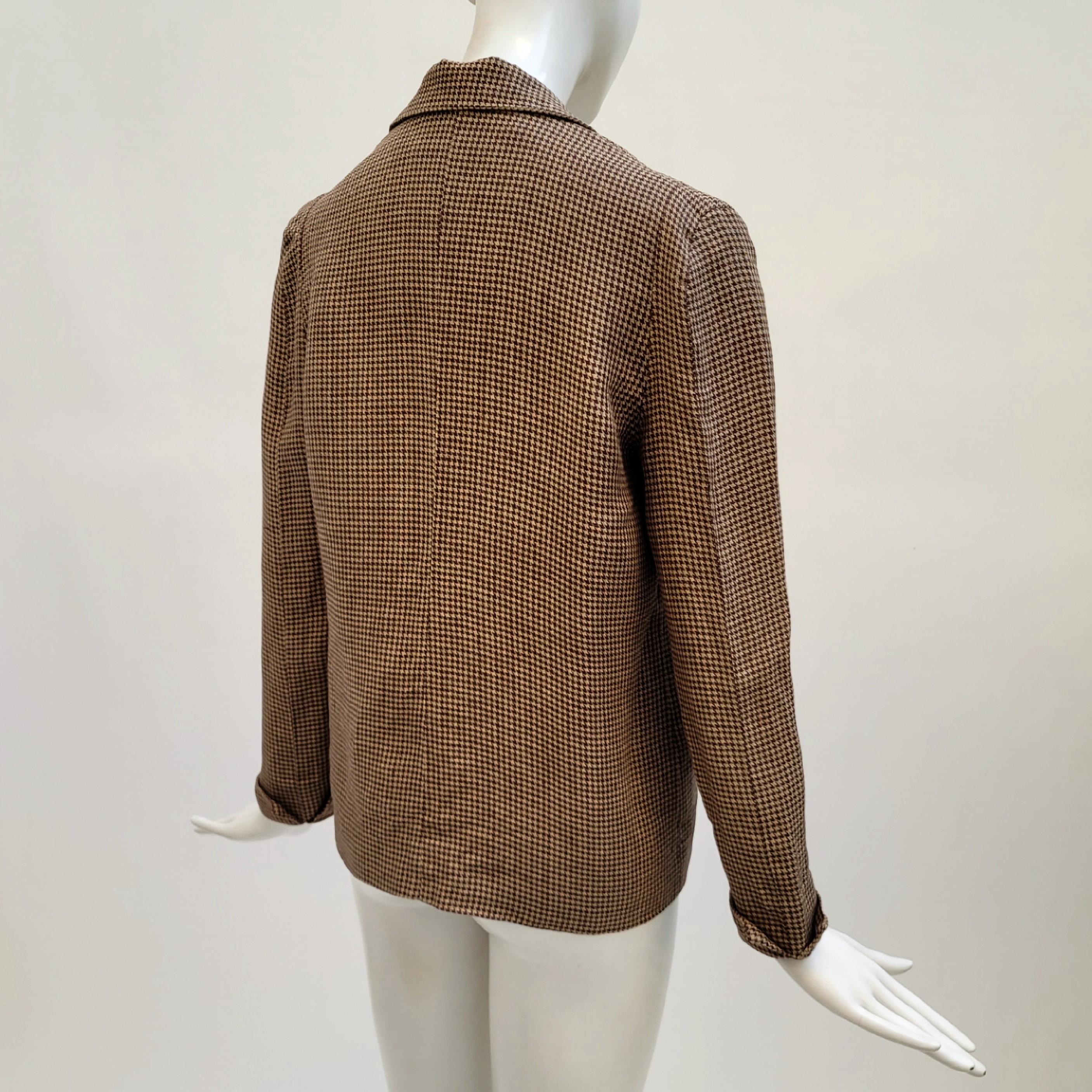 Jean Paul GAULTIER for KASHIYAMA Vintage Early 1980s Houndstooth