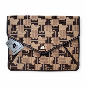 JACQUES ESTEREL Embrague vintage con monograma de los años 70