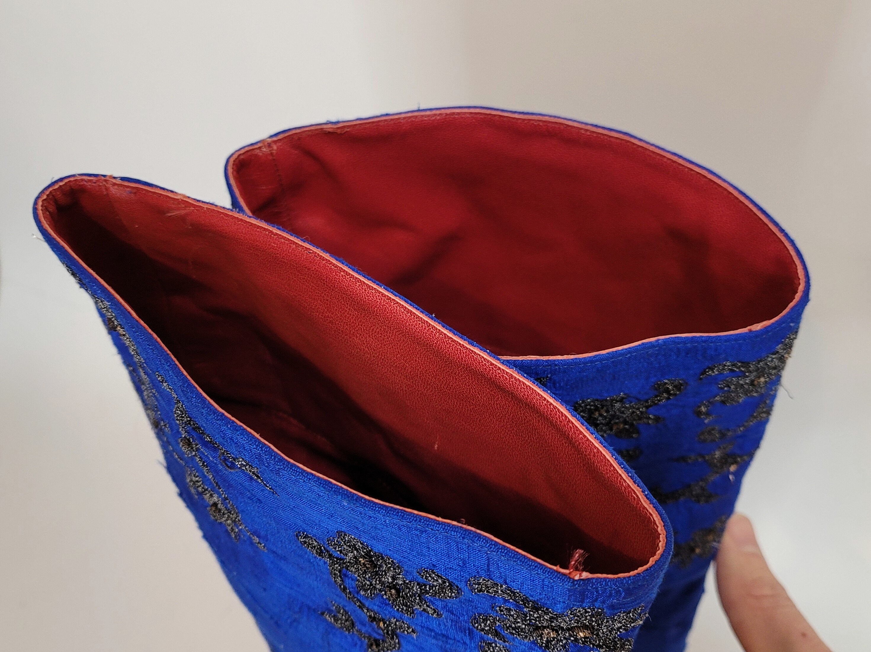 KENZO Vintage 1990s Embroidered Boots - Etsy