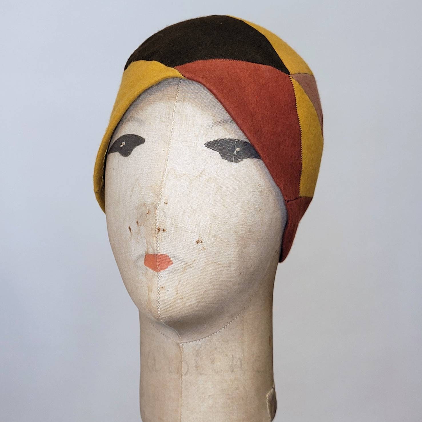 JEAN-CHARLES BROSSEAU Vintage 1960s Sonia Delaunay-inspired  display picture 2