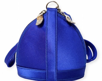 RENAUD PELLEGRINO Blue Satin Mini Bag - Brand New Unworn - Etsy