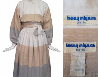ISSEY MIYAKE Vintage 1976 Cotton Skirt Set