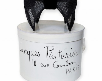 JACQUES PINTURIER Vintage 1990s Black Hat