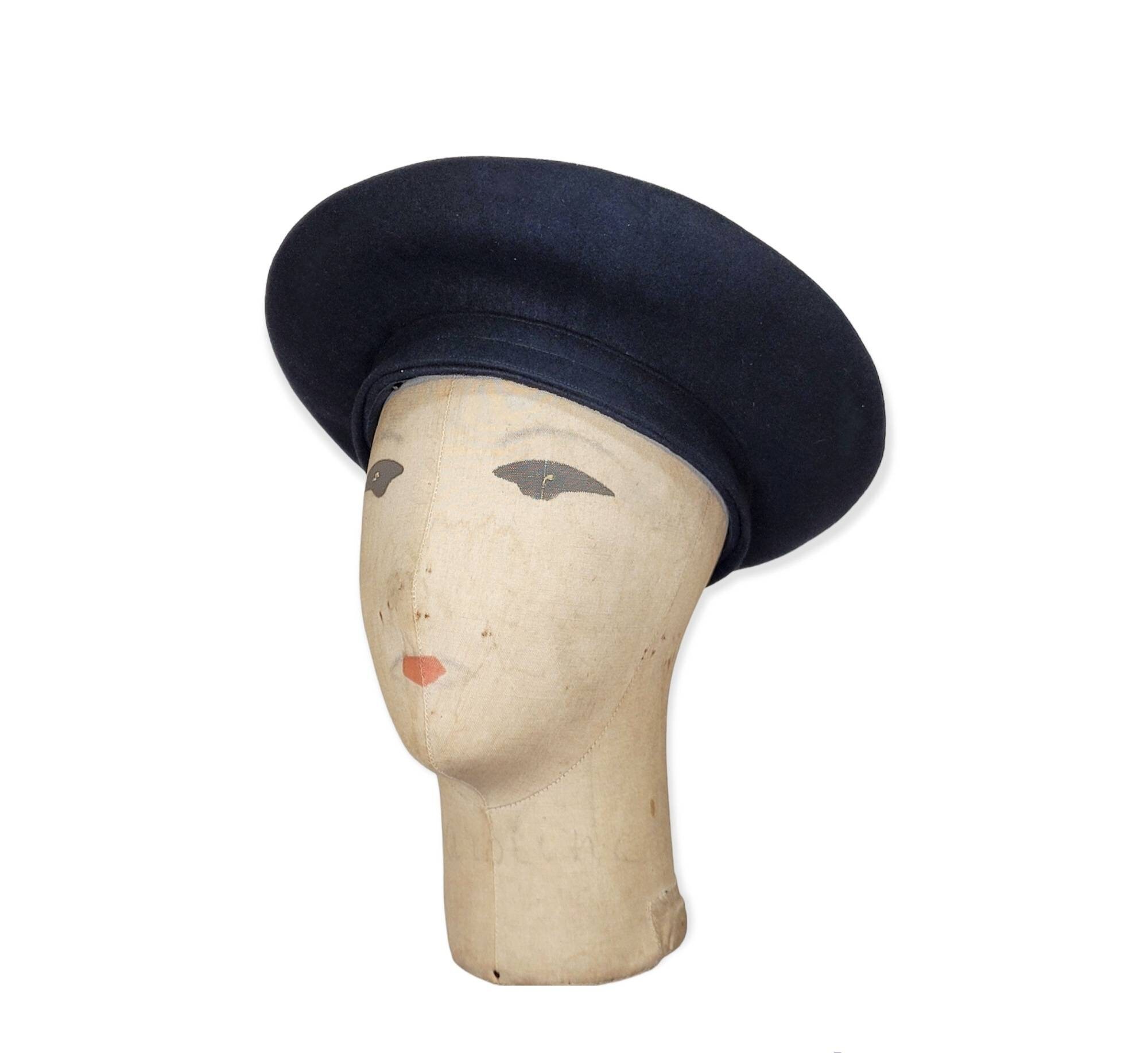 NINA RICCI Vintage 1970s Beret Hat - Etsy