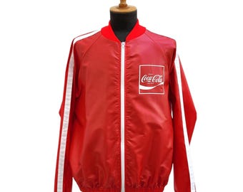 COCA-COLA Vintage 1970s Red Jacket